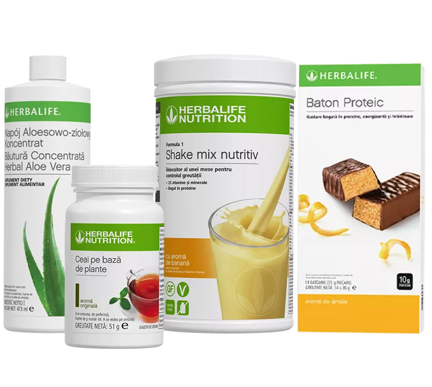 Kit Mic Dejun Echilibrat Herbalife Minim + Gustare