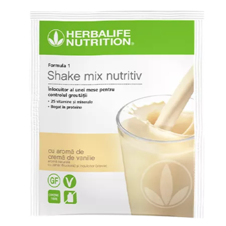 F1 Shake Mix Nutritiv 7 Pliculete (3 Arome)