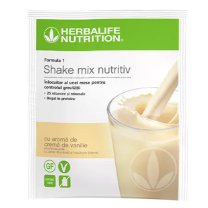 F1 Shake Mix Nutritiv 7 Pliculete (3 Arome)