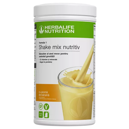 F1 Shake Mix Nutritiv - Înlocuitor de masă 550g