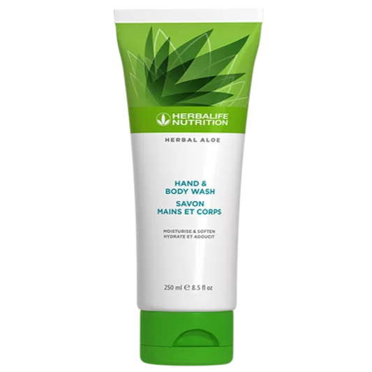 Gel de curăţare Herbal Aloe pentru mâini şi corp 250ml