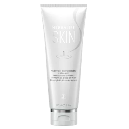 Loțiune de curățare cu efect calmant pe bază de Aloe