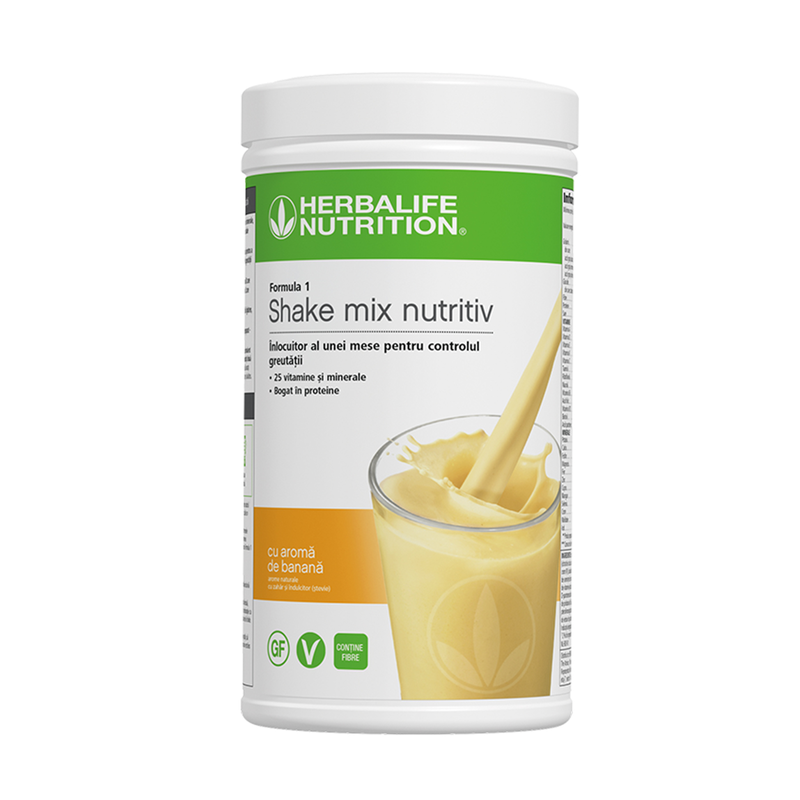 F1 Shake Mix Nutritiv - Înlocuitor de masă 550g