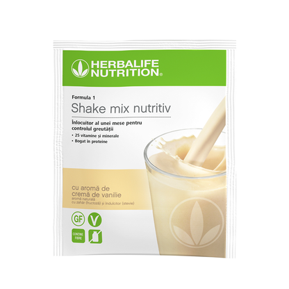 F1 Shake Mix Nutritiv 7 Pliculete (3 Arome)