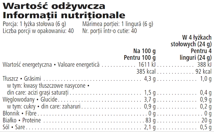 Formula 3 Pudră proteică personalizată 240g