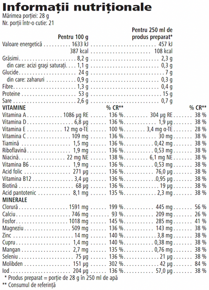 Protein Drink Mix Vanilie 588g