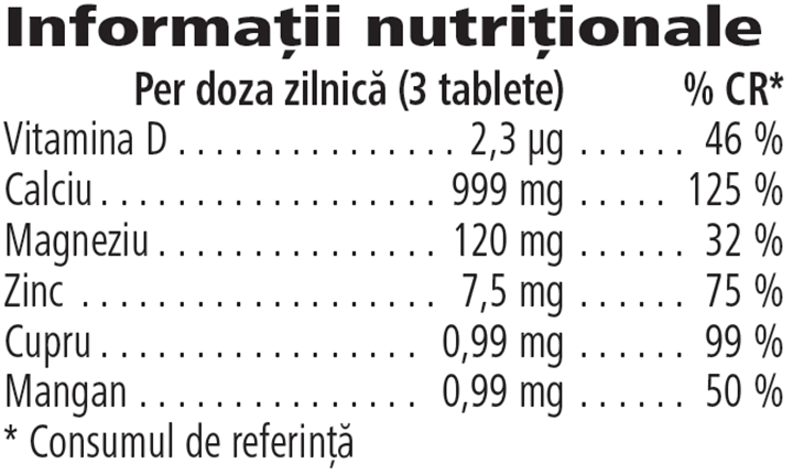 Xtra-Cal - Sănătatea Oaselor